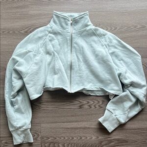 Forever 21 Sky Blue Textured Jacket